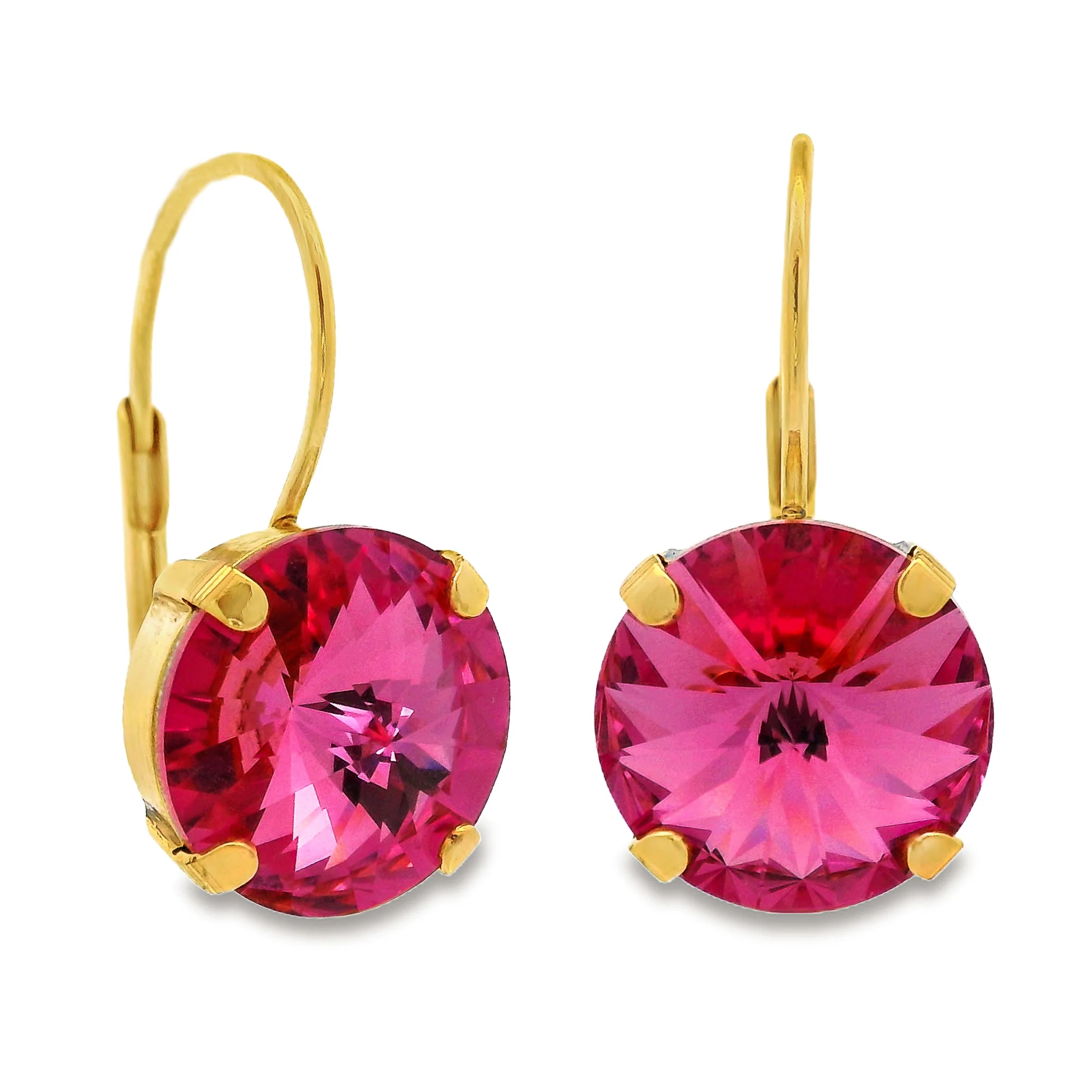 Caitlin Round Earrings in Small - Image 6