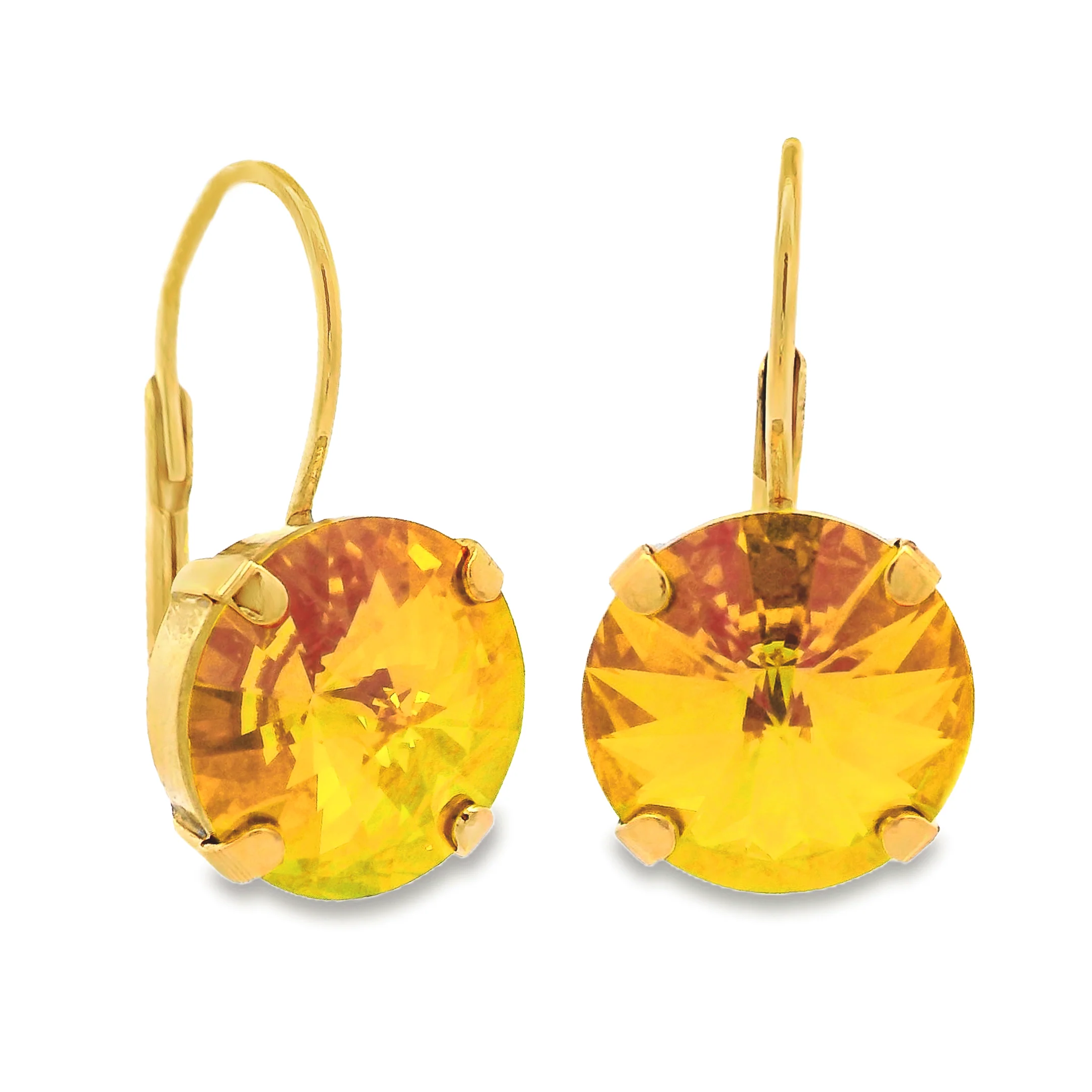 Caitlin Round Earrings in Small - Image 7