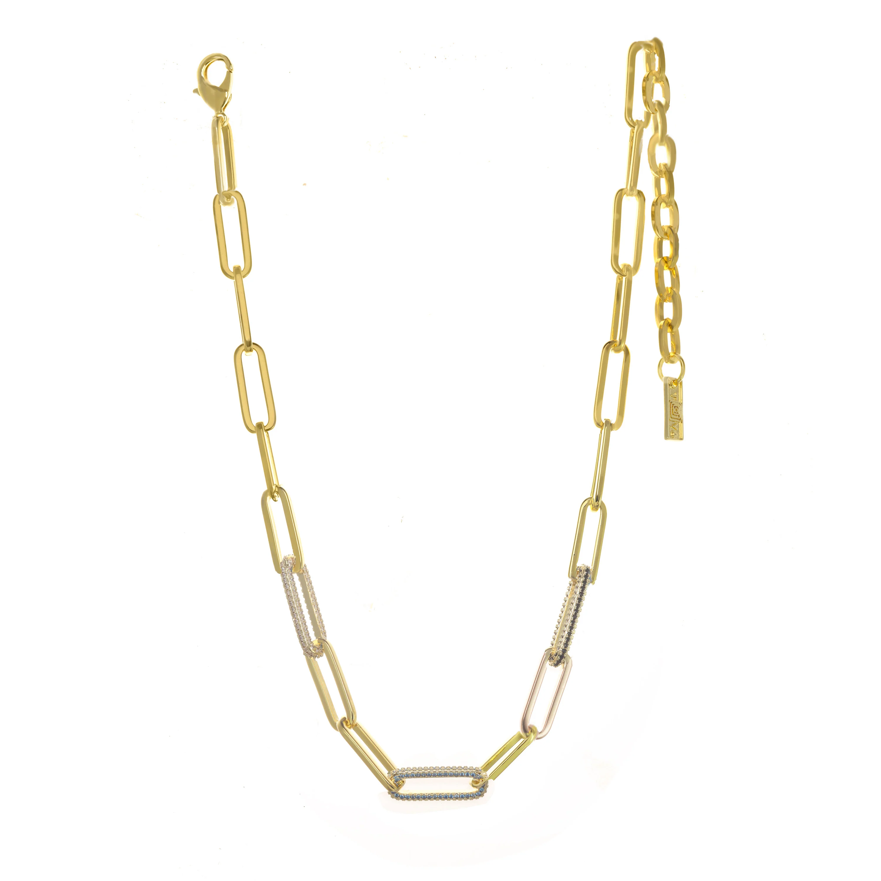 3 Links Emil Necklace - Image 4