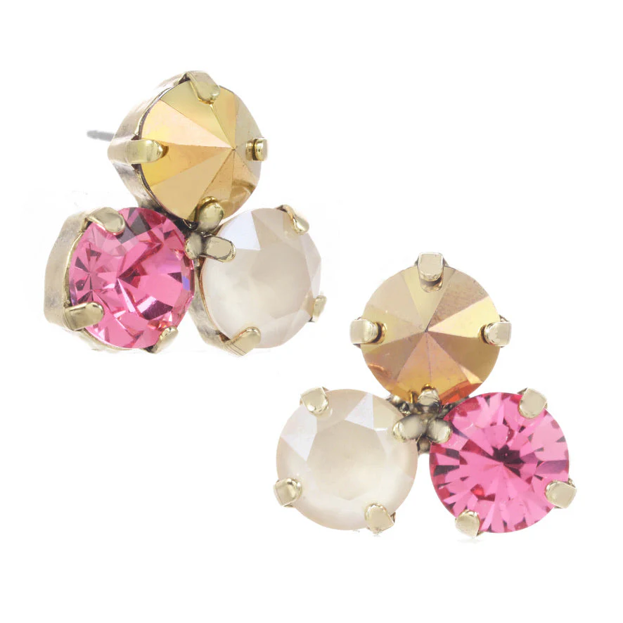 Ines Earrings in Antique Gold - Image 4