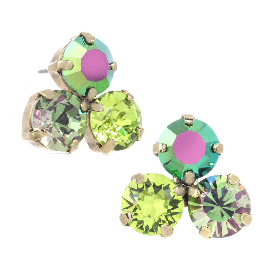 Ines Earrings in Antique Gold - Image 5
