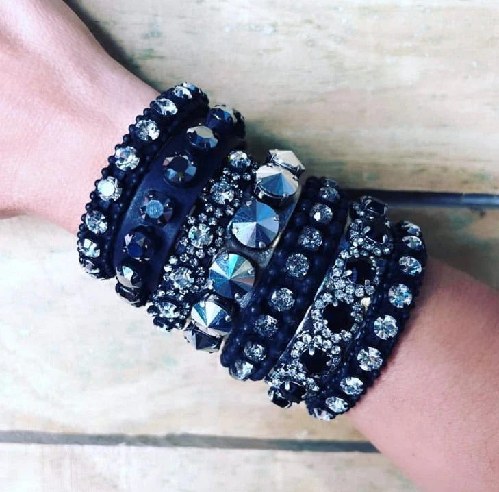 Keira Cuff in Antique Silver - Image 3
