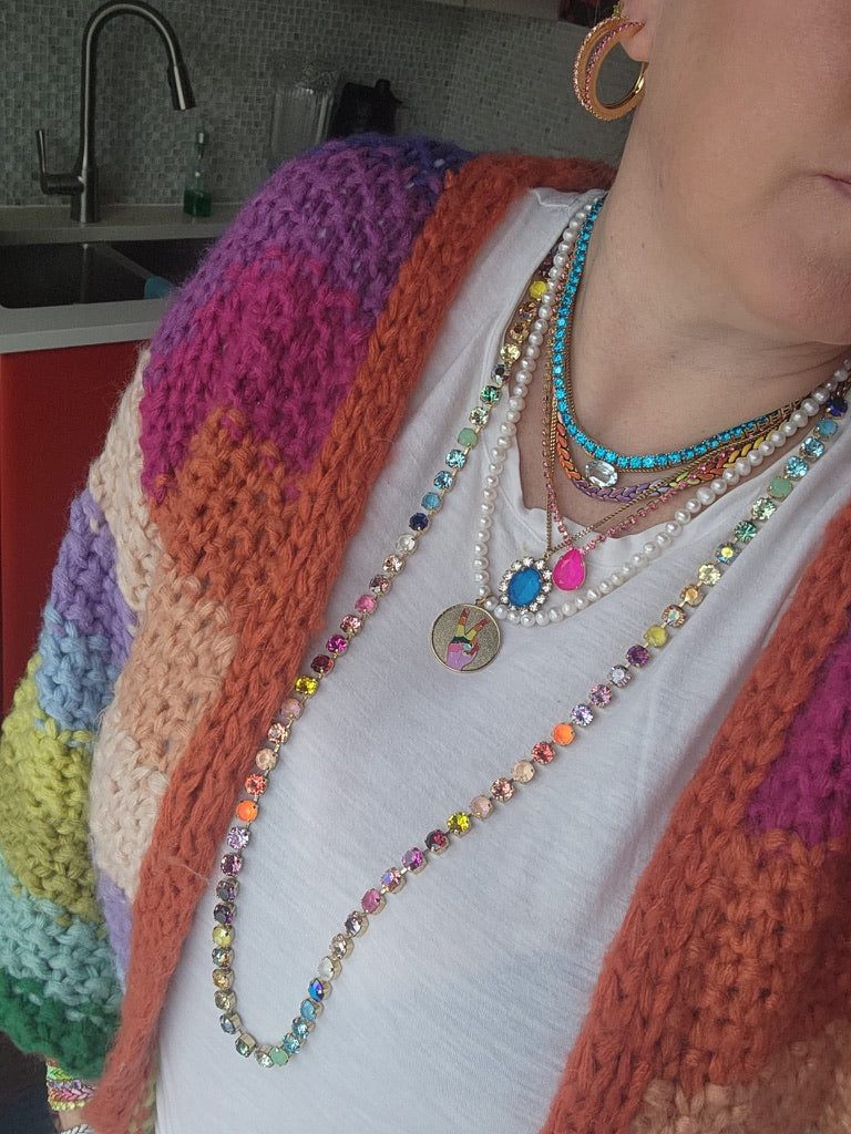 Milli Necklace in Electrics - Image 13