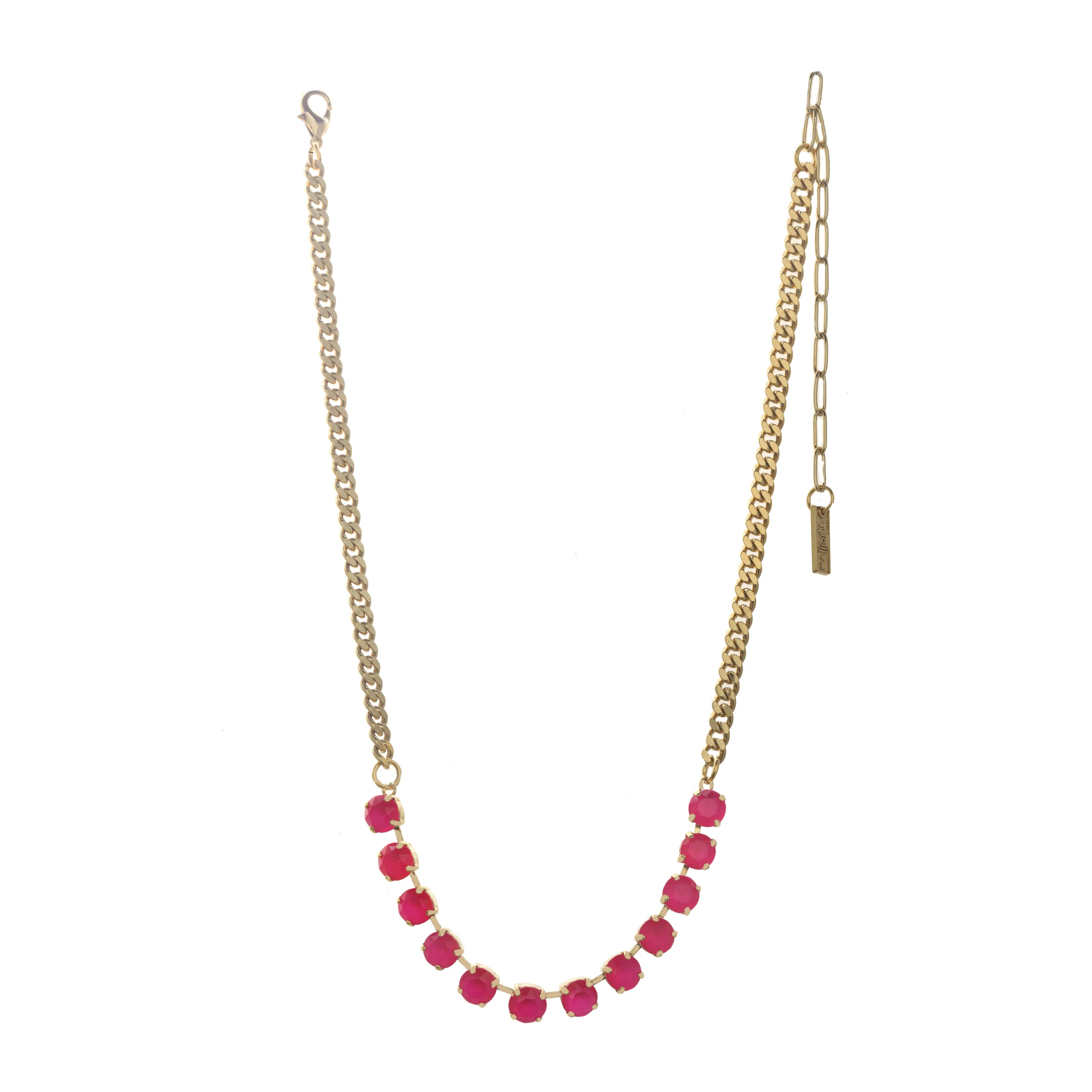 Mini Oakland Necklace in Antique Gold Electrics - Image 4
