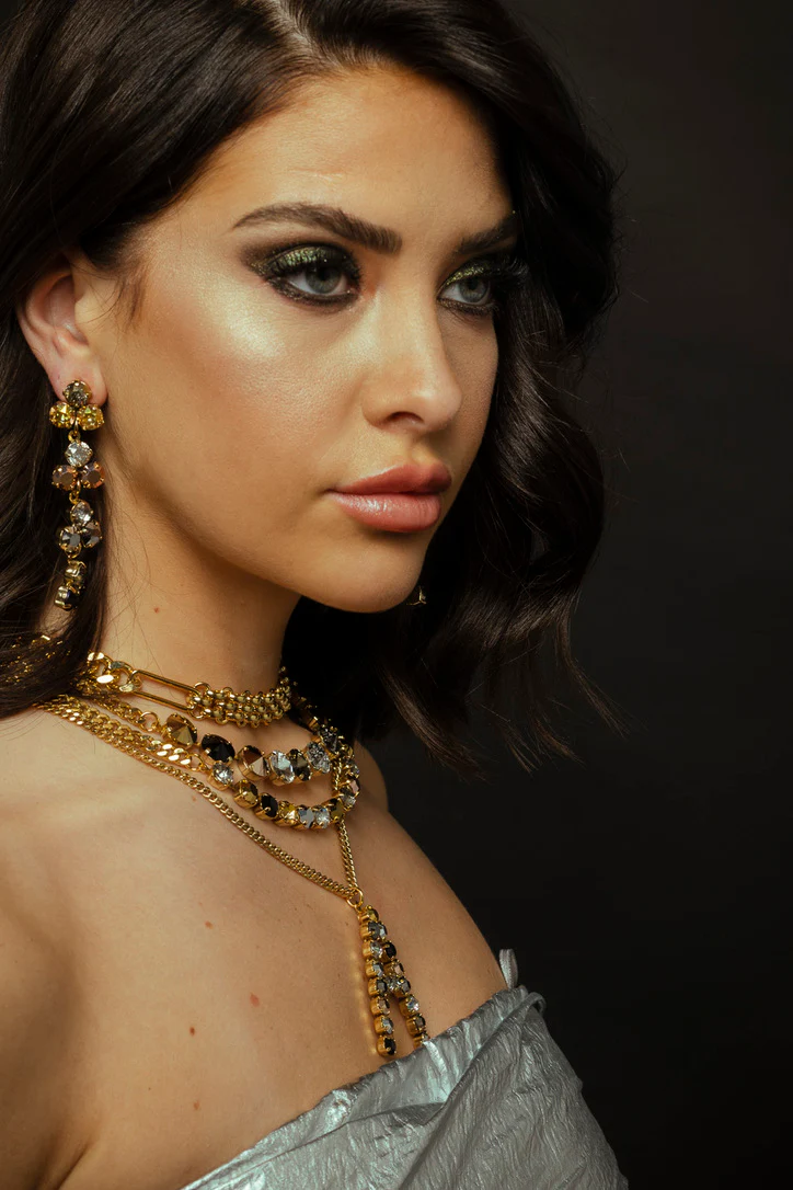 Mini Oakland Necklace in Mixed Metallics - Image 5