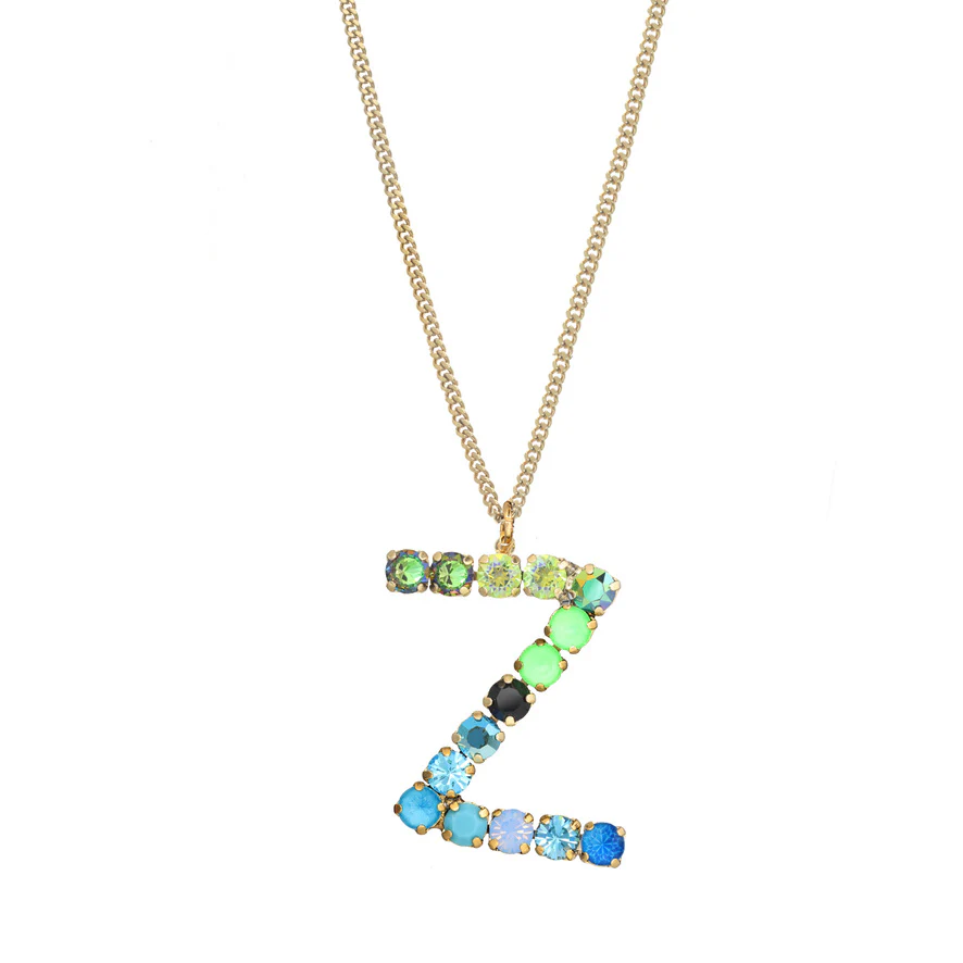 Monogram Necklace in Colors - Image 10