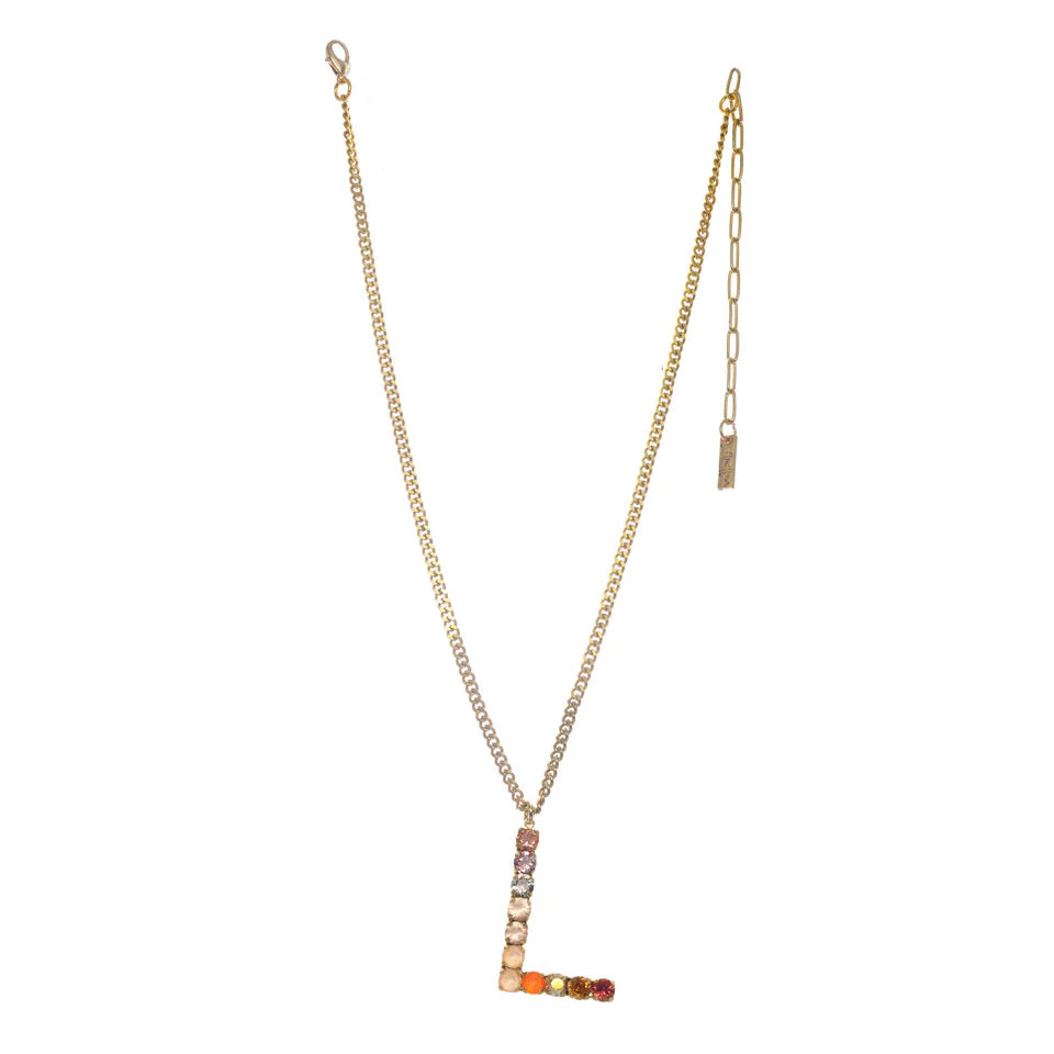 Monogram Necklace in Colors - Image 12