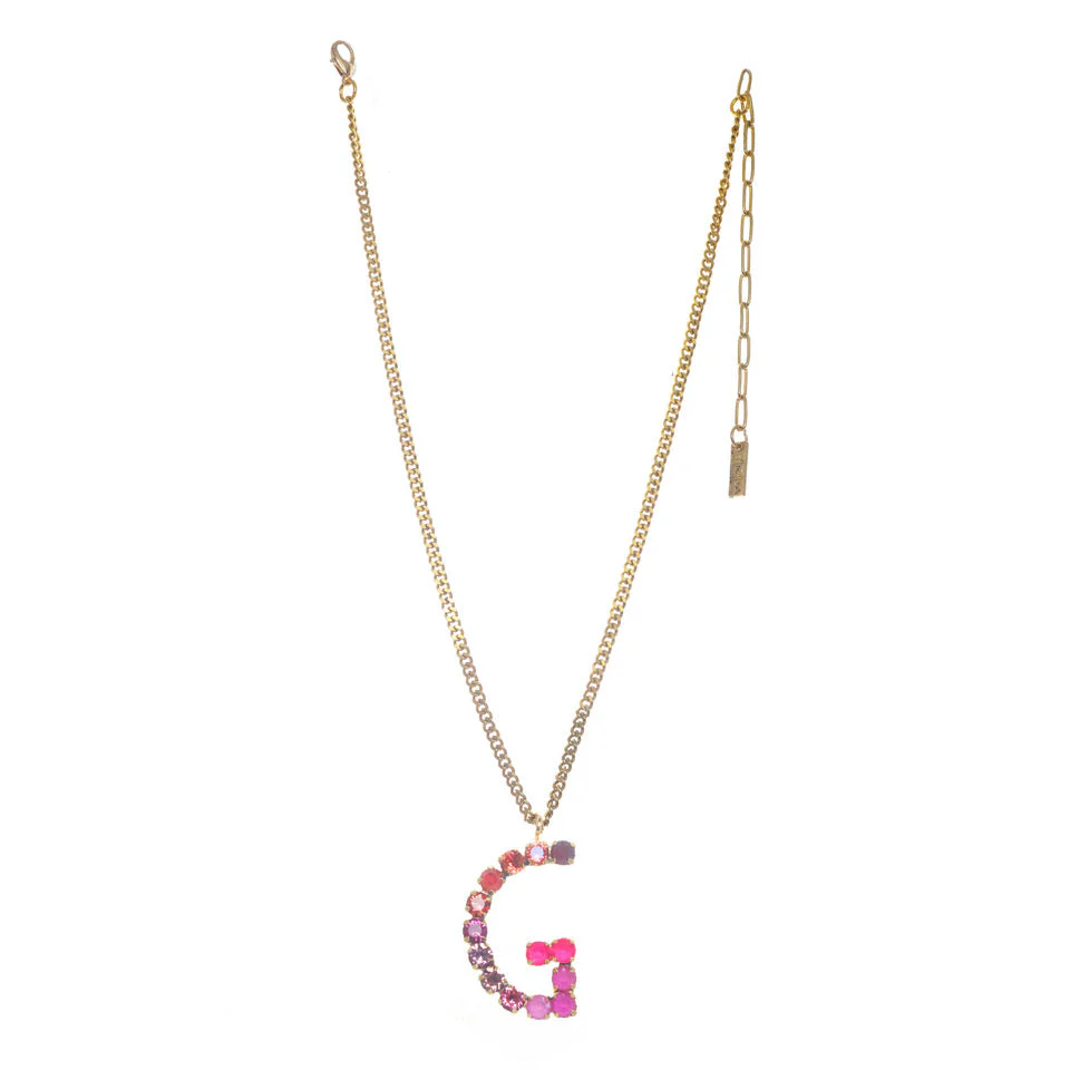 Monogram Necklace in Colors - Image 13