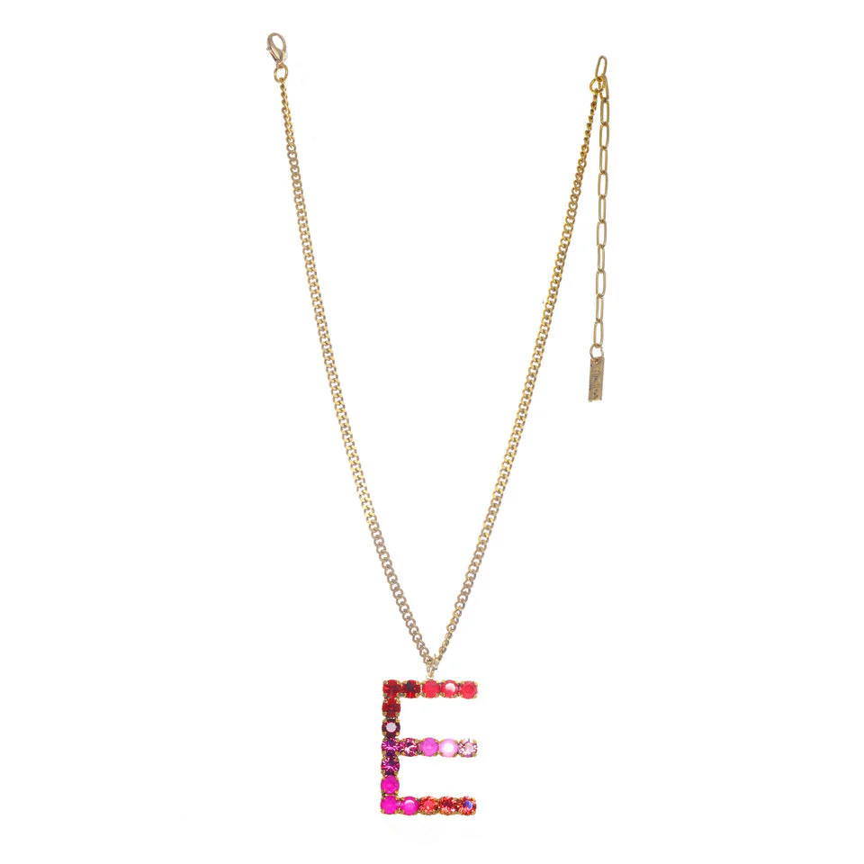 Monogram Necklace in Colors - Image 14