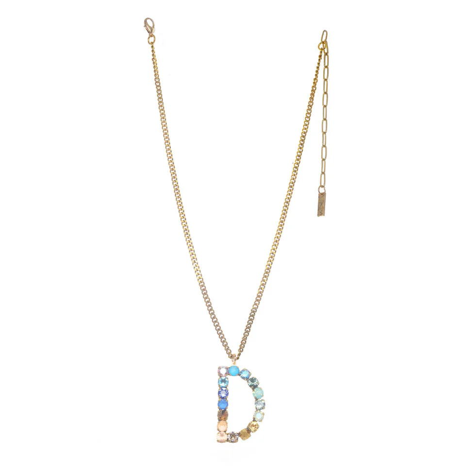 Monogram Necklace in Colors - Image 15
