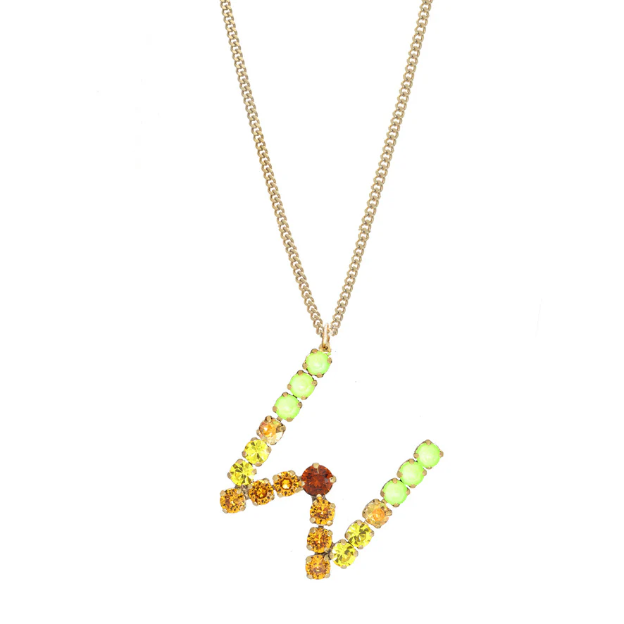 Monogram Necklace in Colors - Image 24