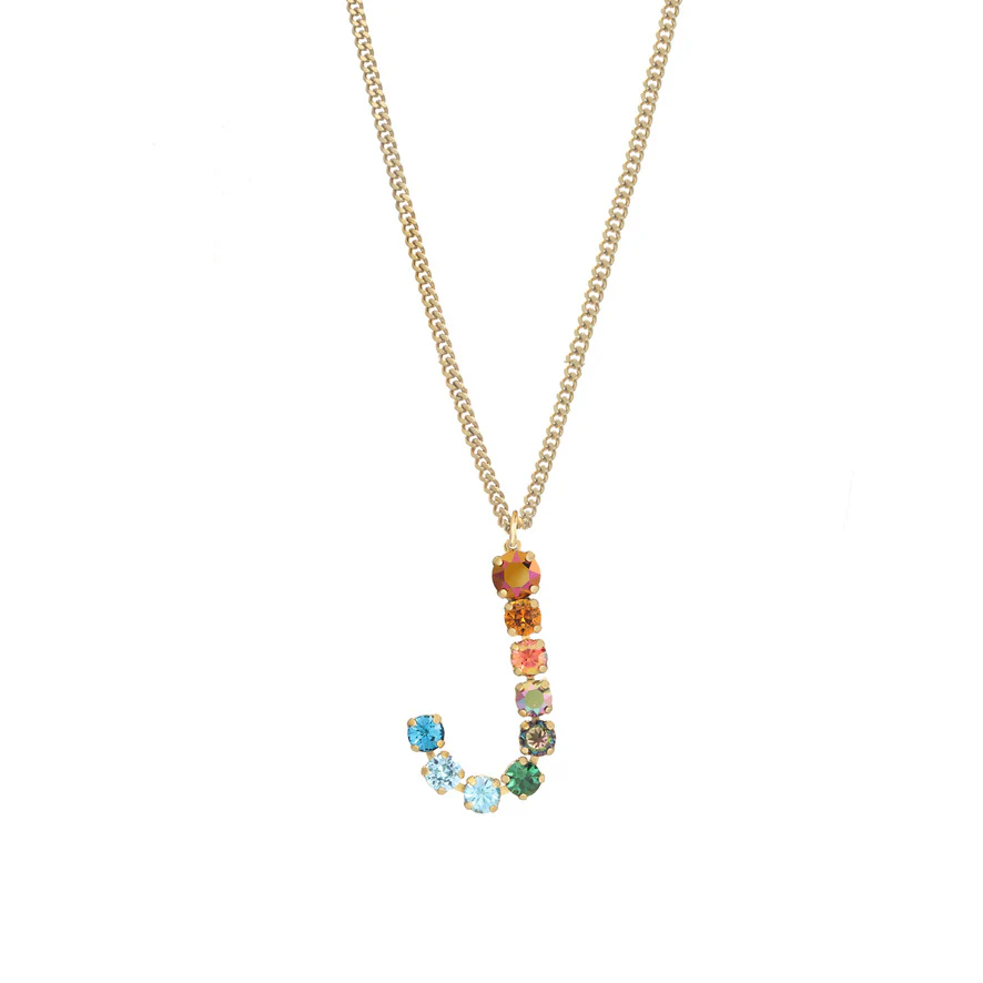 Monogram Necklace in Colors - Image 26