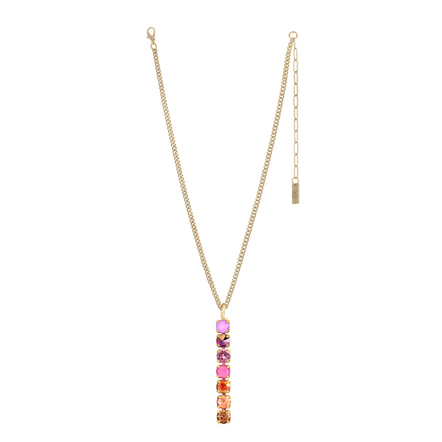 Monogram Necklace in Colors - Image 30
