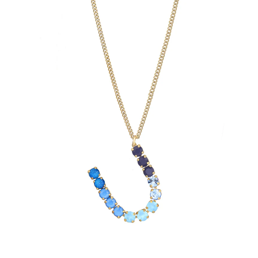 Monogram Necklace in Colors - Image 35