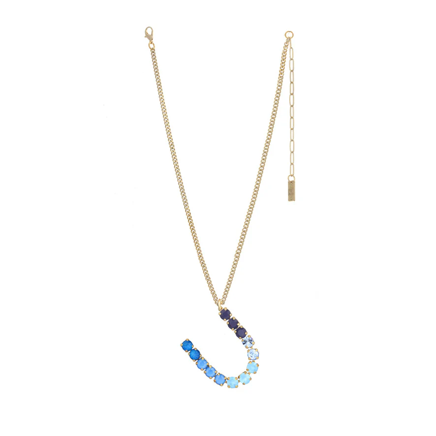 Monogram Necklace in Colors - Image 36