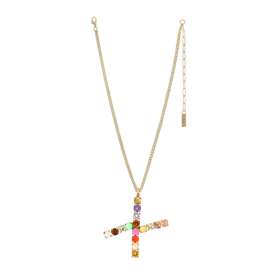 Monogram Necklace in Colors - Image 38