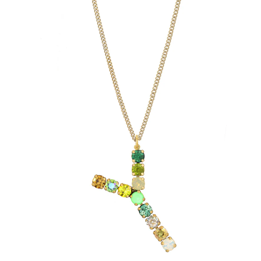 Monogram Necklace in Colors - Image 39