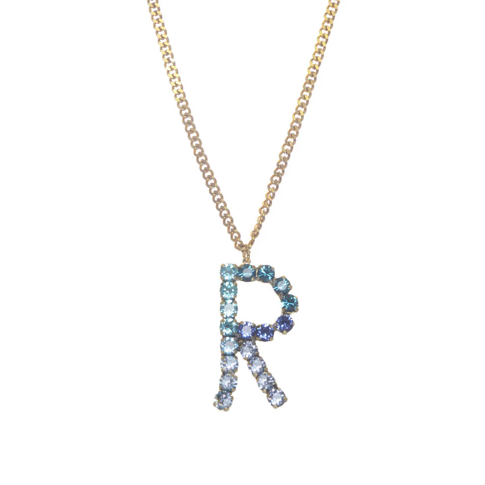 Monogram Necklace in Colors - Image 4