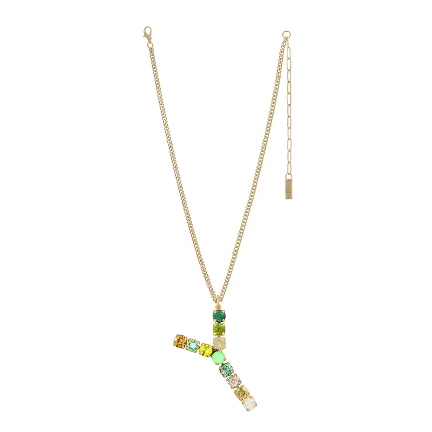 Monogram Necklace in Colors - Image 40