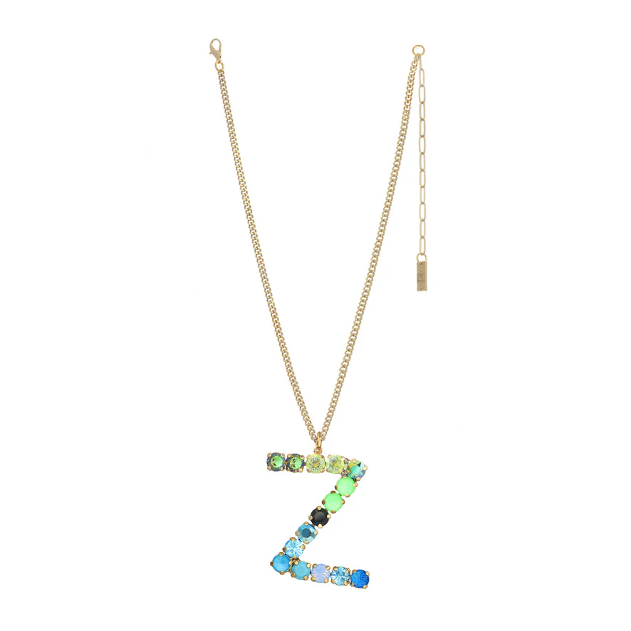 Monogram Necklace in Colors - Image 41