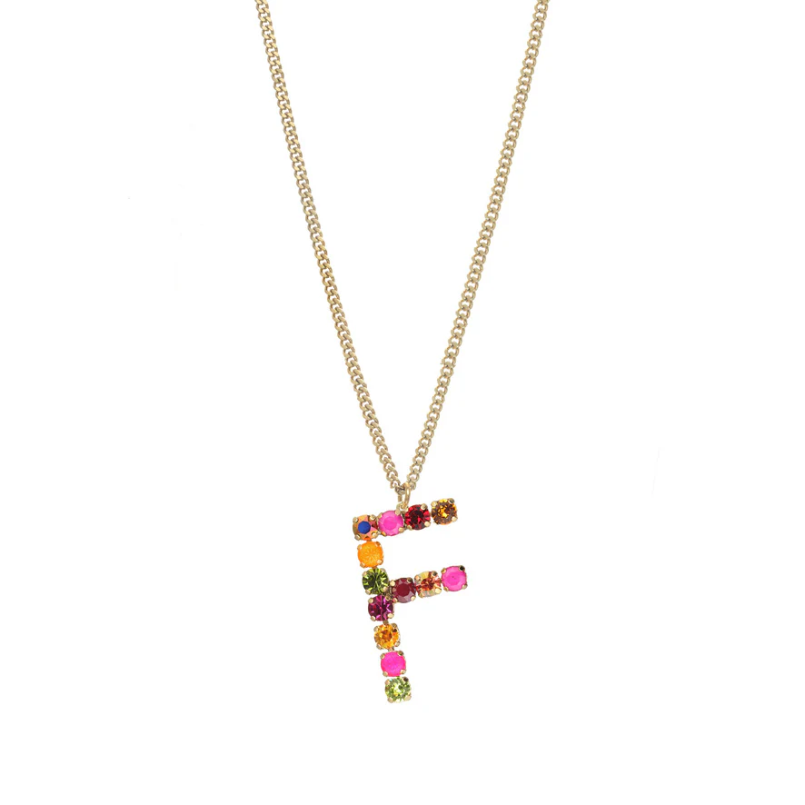 Monogram Necklace in Colors - Image 49