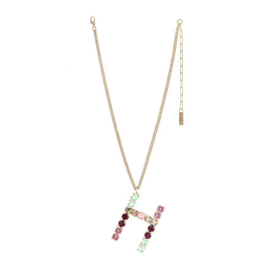Monogram Necklace in Colors - Image 50