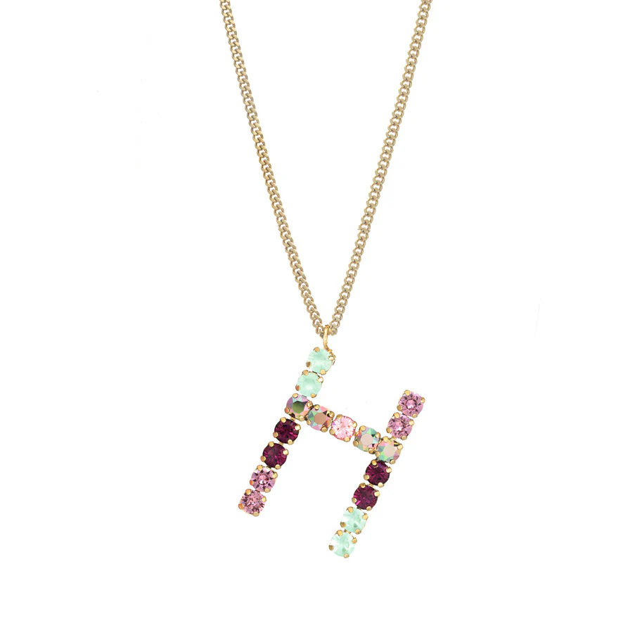 Monogram Necklace in Colors - Image 51