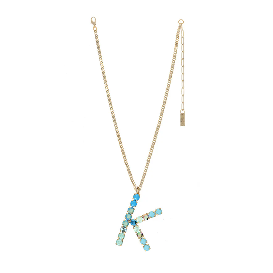 Monogram Necklace in Colors - Image 52