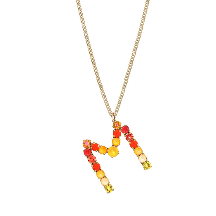 Monogram Necklace in Colors - Image 55