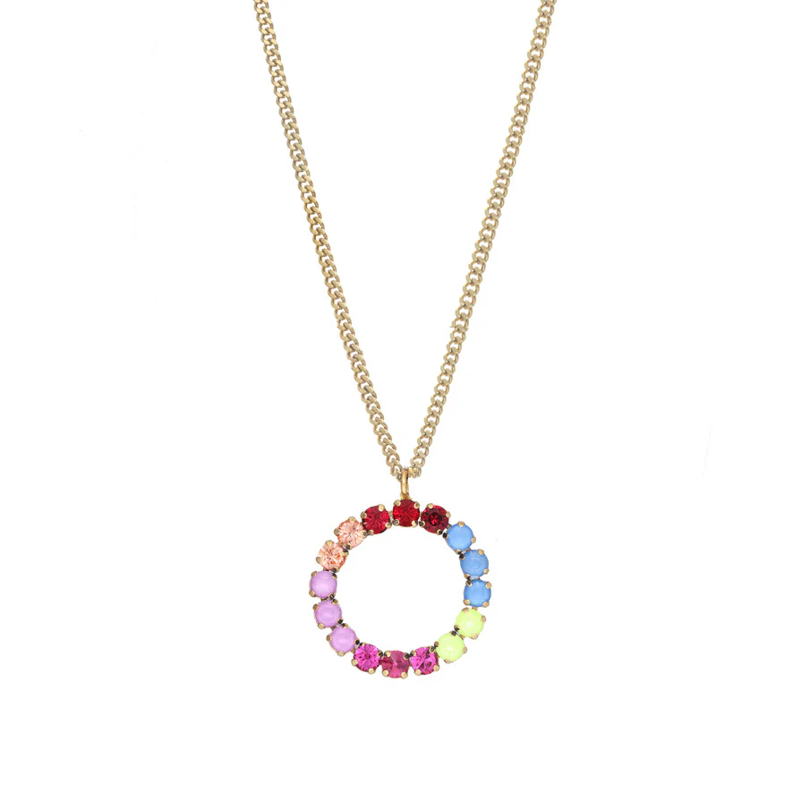 Monogram Necklace in Colors - Image 57