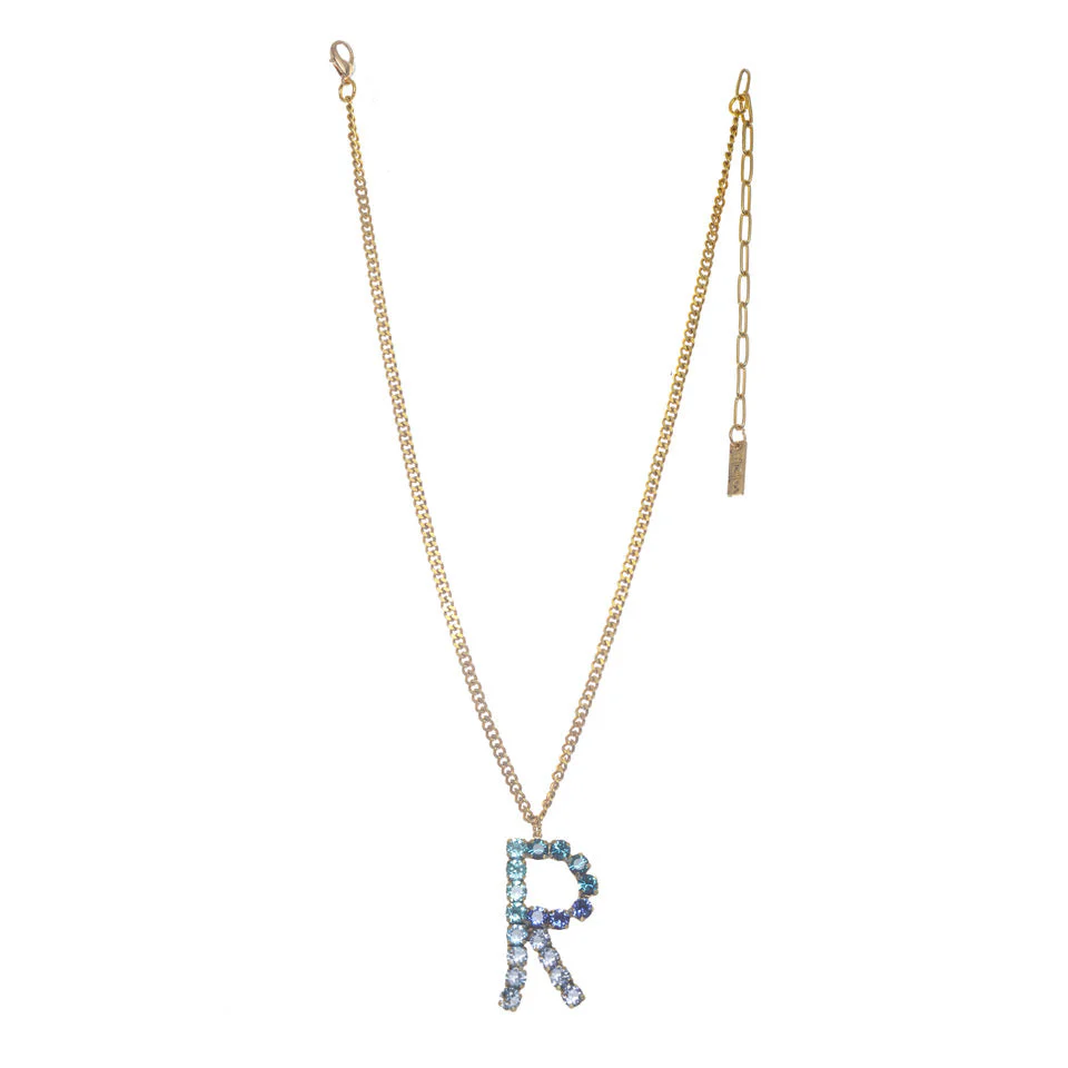 Monogram Necklace in Colors - Image 9