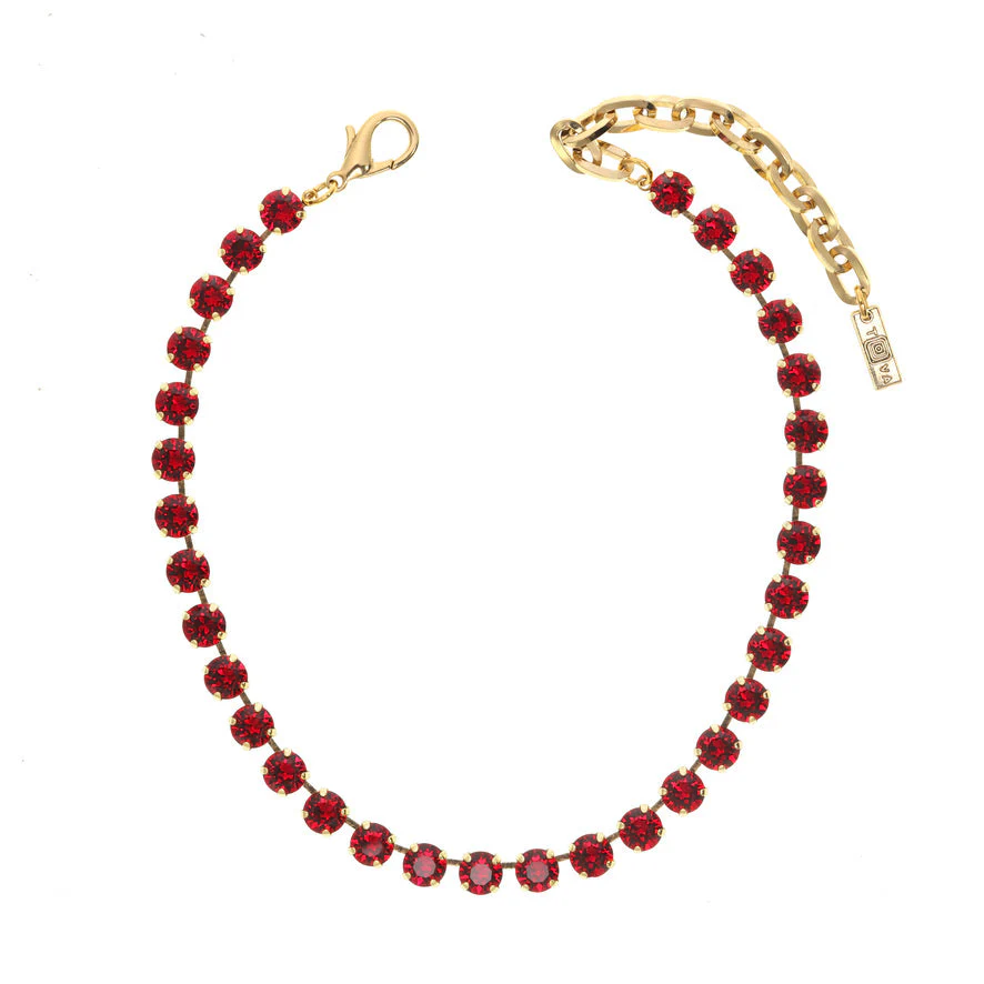 Oakland Necklace in Gold IN ALL THE COLORS - Image 11