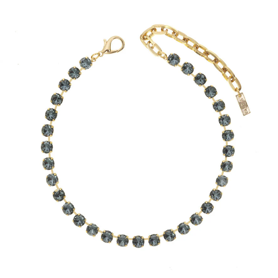 Oakland Necklace in Gold IN ALL THE COLORS - Image 12