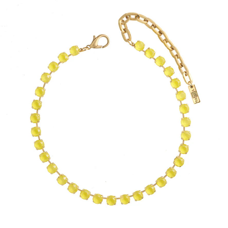 Oakland Necklace in Gold IN ALL THE COLORS - Image 13