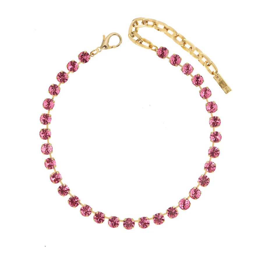 Oakland Necklace in Gold IN ALL THE COLORS - Image 4