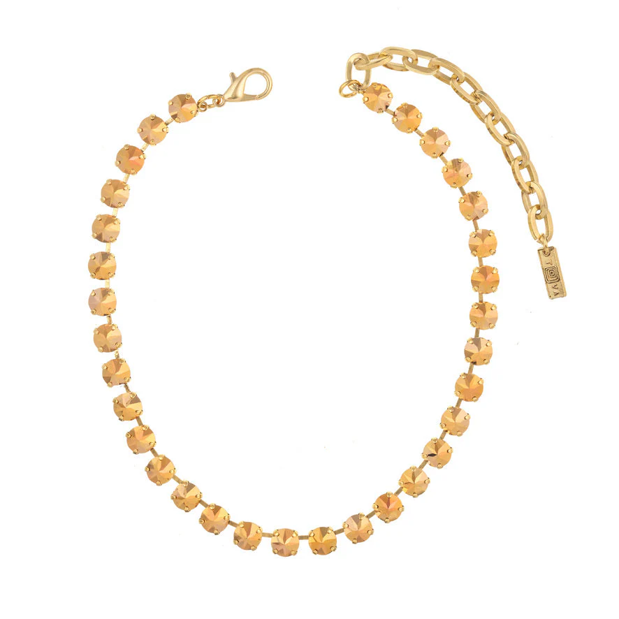Oakland Necklace in Gold IN ALL THE COLORS - Image 6