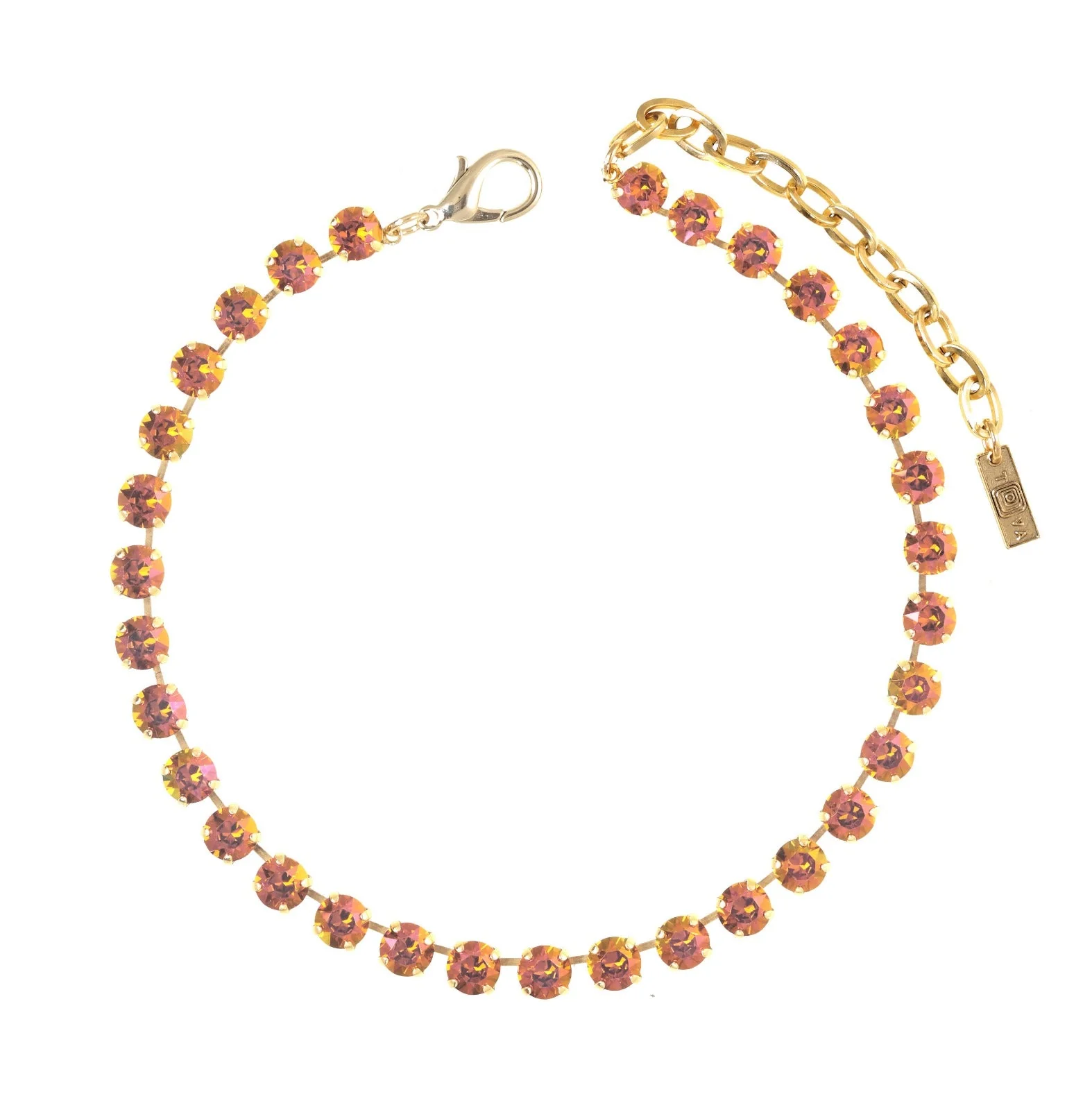 Oakland Necklace in Gold IN ALL THE COLORS - Image 7