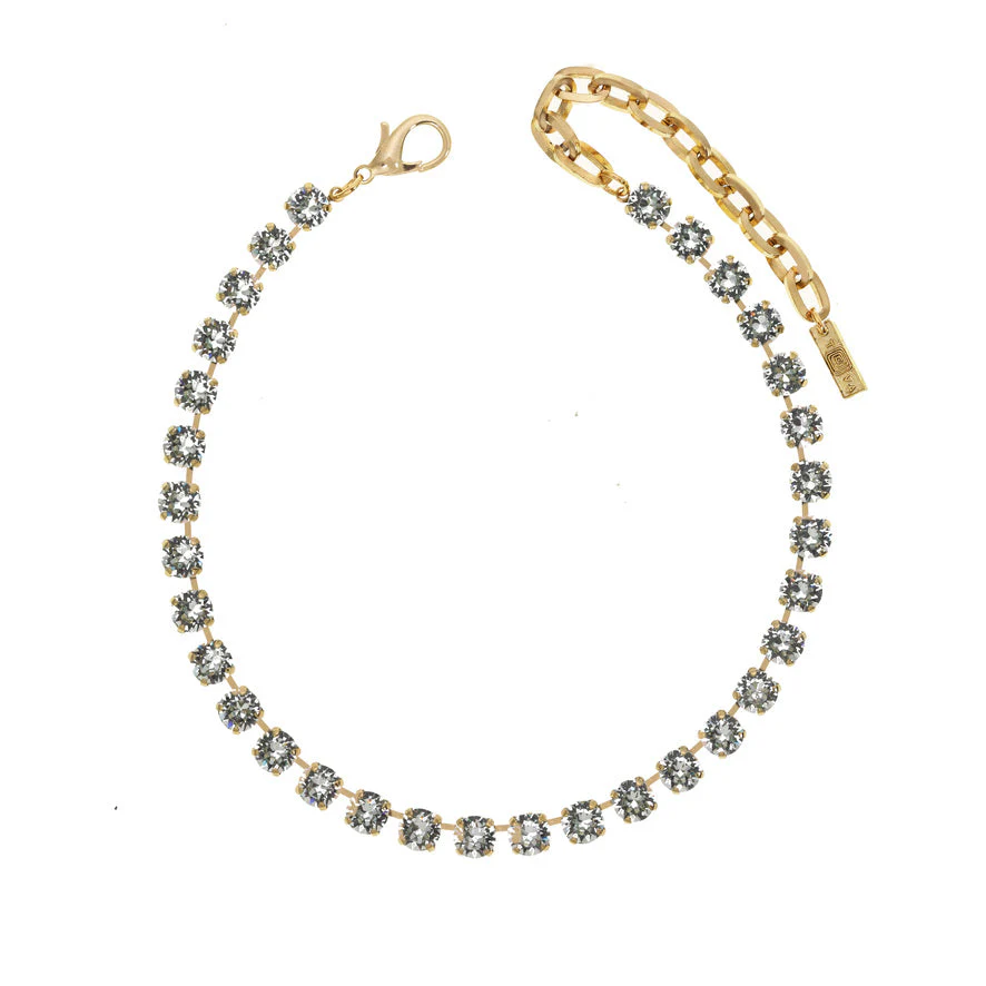 Oakland Necklace in Gold IN ALL THE COLORS - Image 9