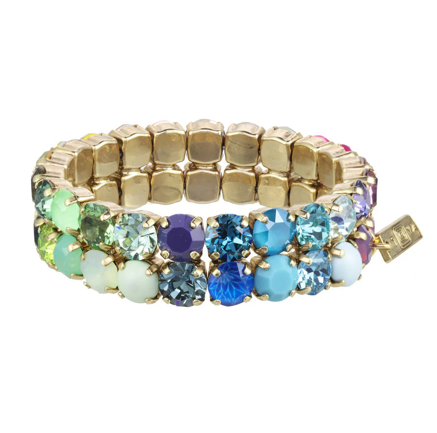 Olivia 2 Strand Stretch Bracelet - Image 3