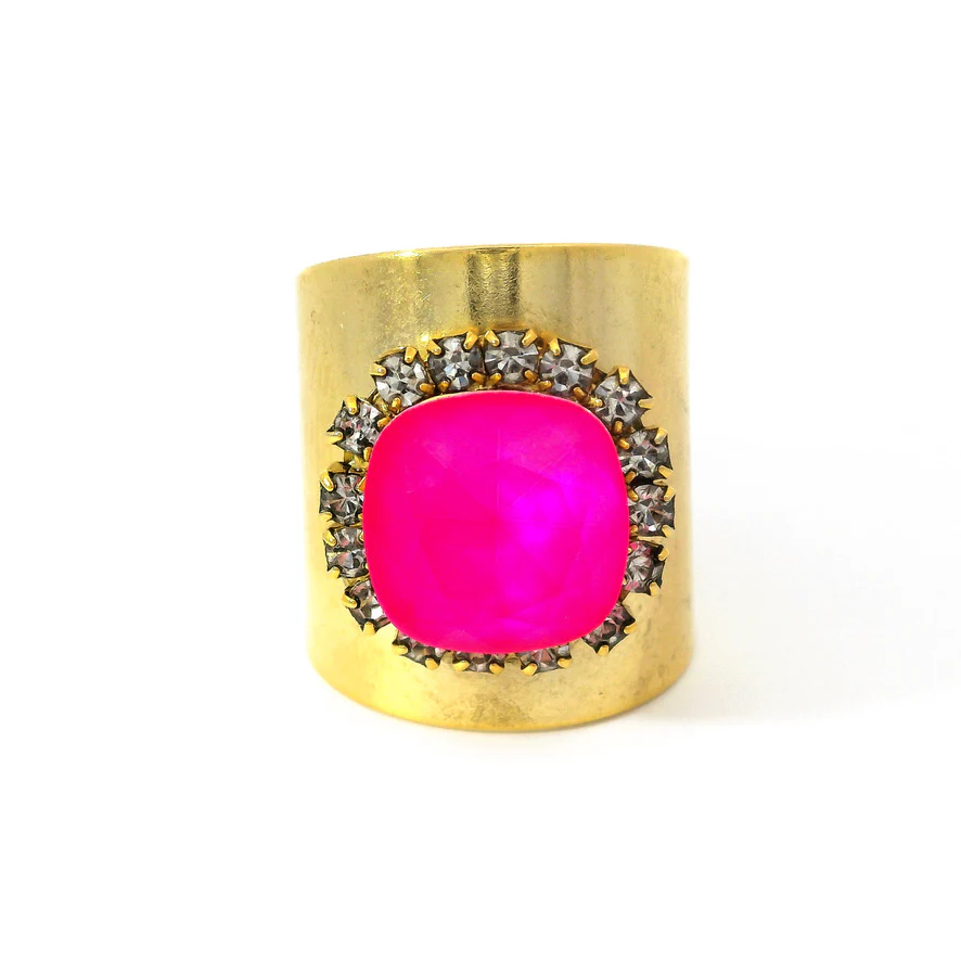 Sydney Square Ring Antique Gold - Image 10