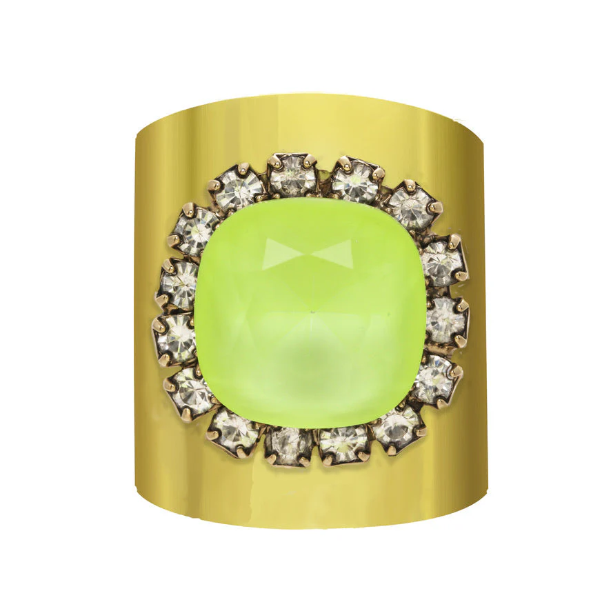 Sydney Square Ring Antique Gold - Image 4