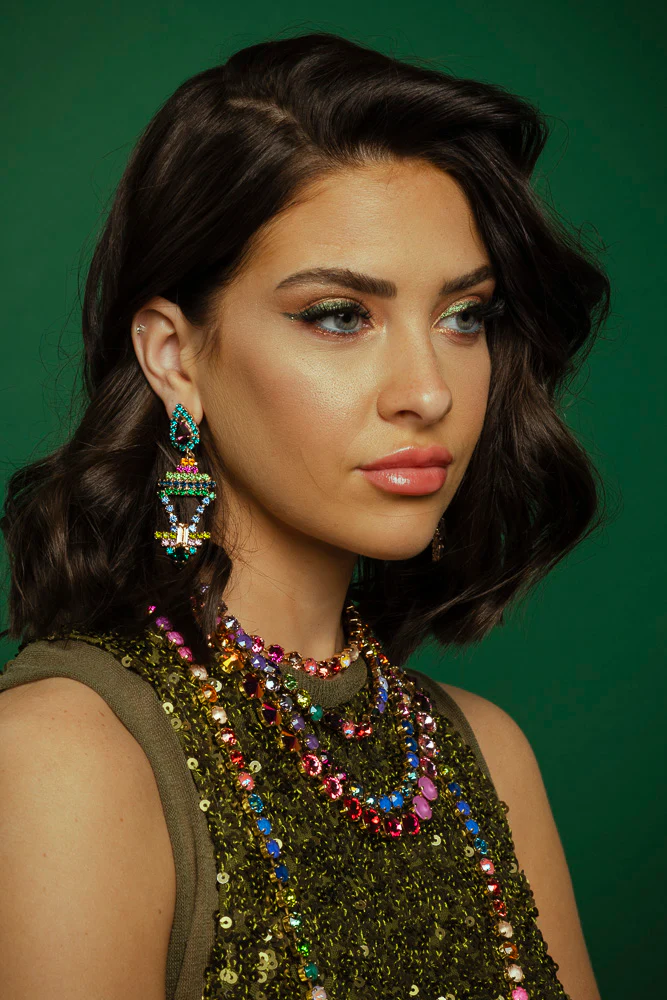 Vanessa Necklace in Berries - Image 3