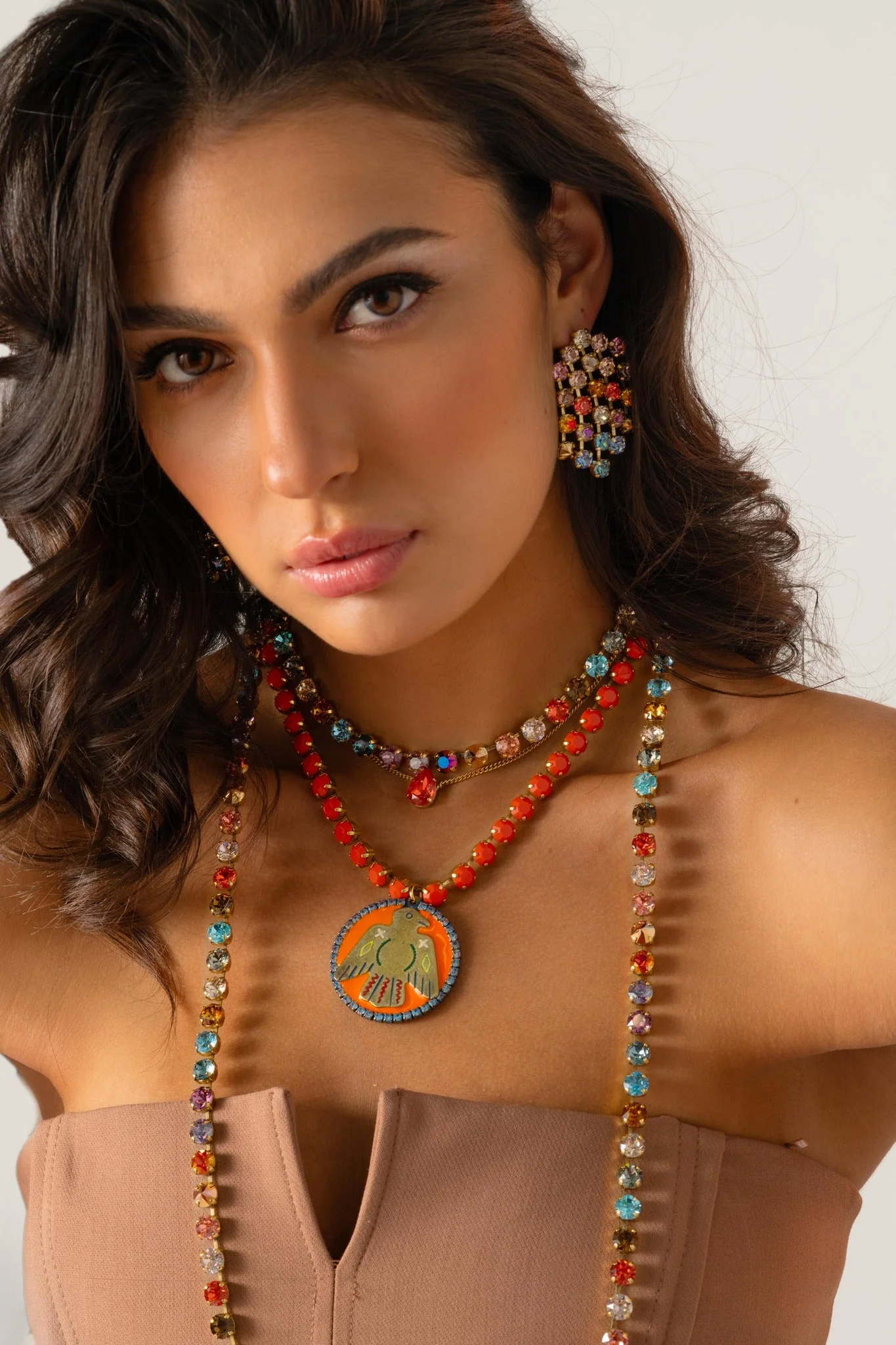 Vanessa Necklace Sunset - Image 3